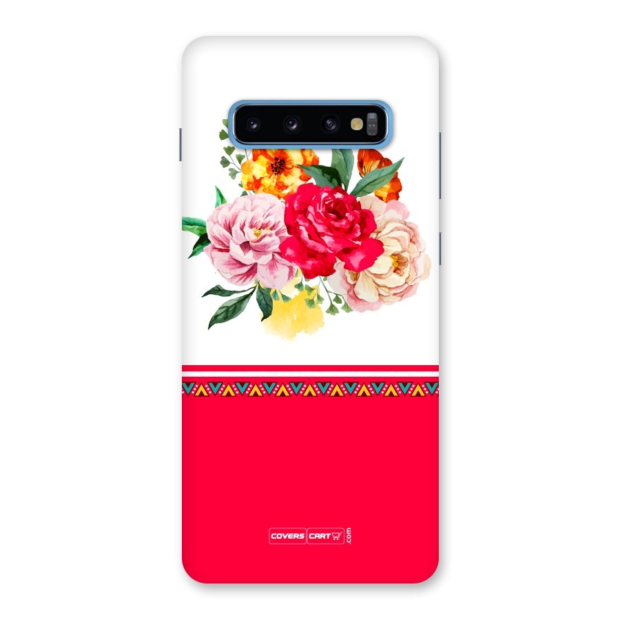 Flower Fusion Back Case for Galaxy S10 Plus