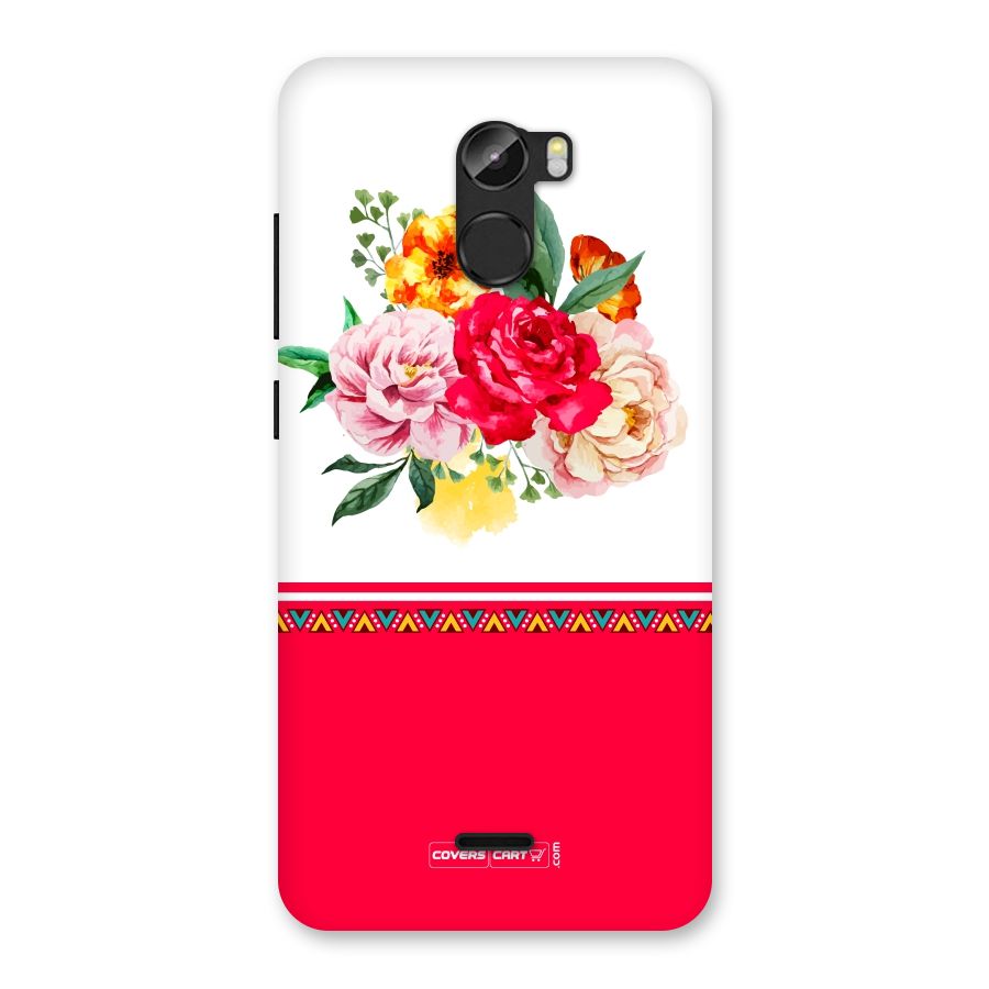 Flower Fusion Back Case for Gionee X1