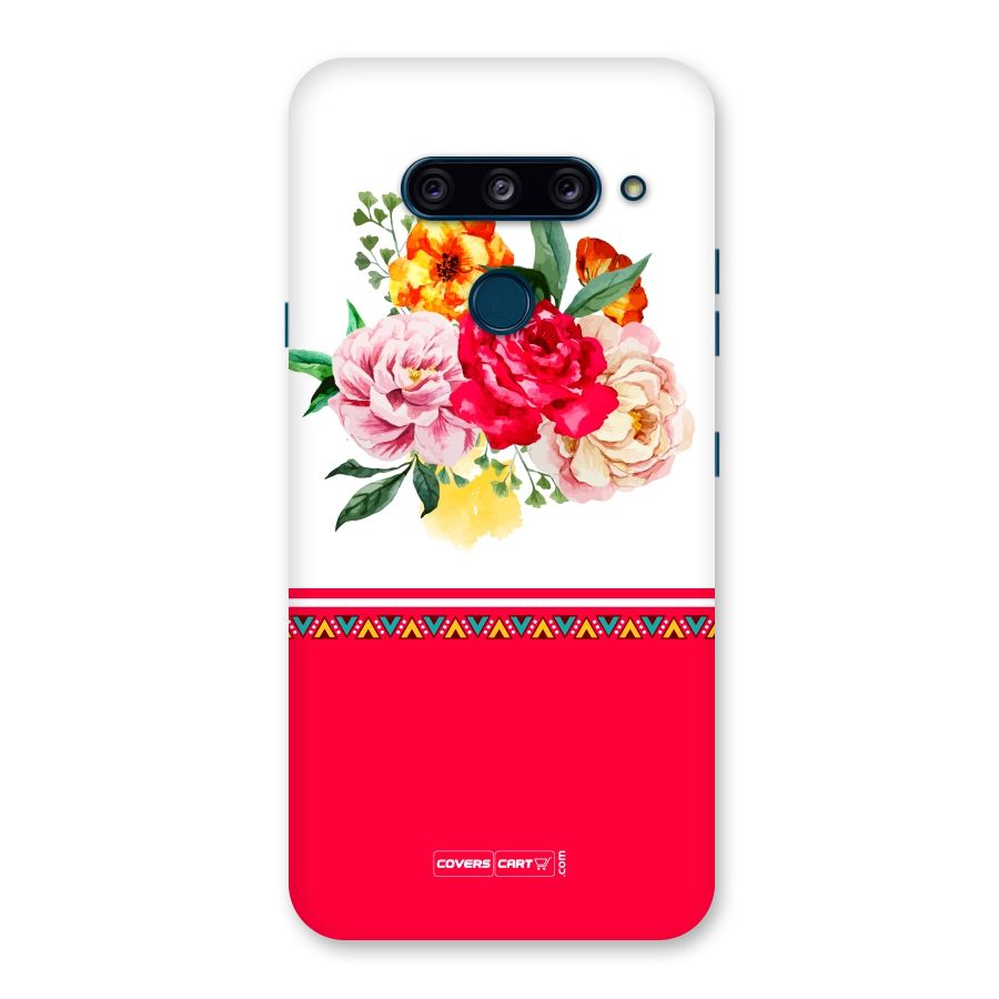 Flower Fusion Back Case for LG  V40 ThinQ