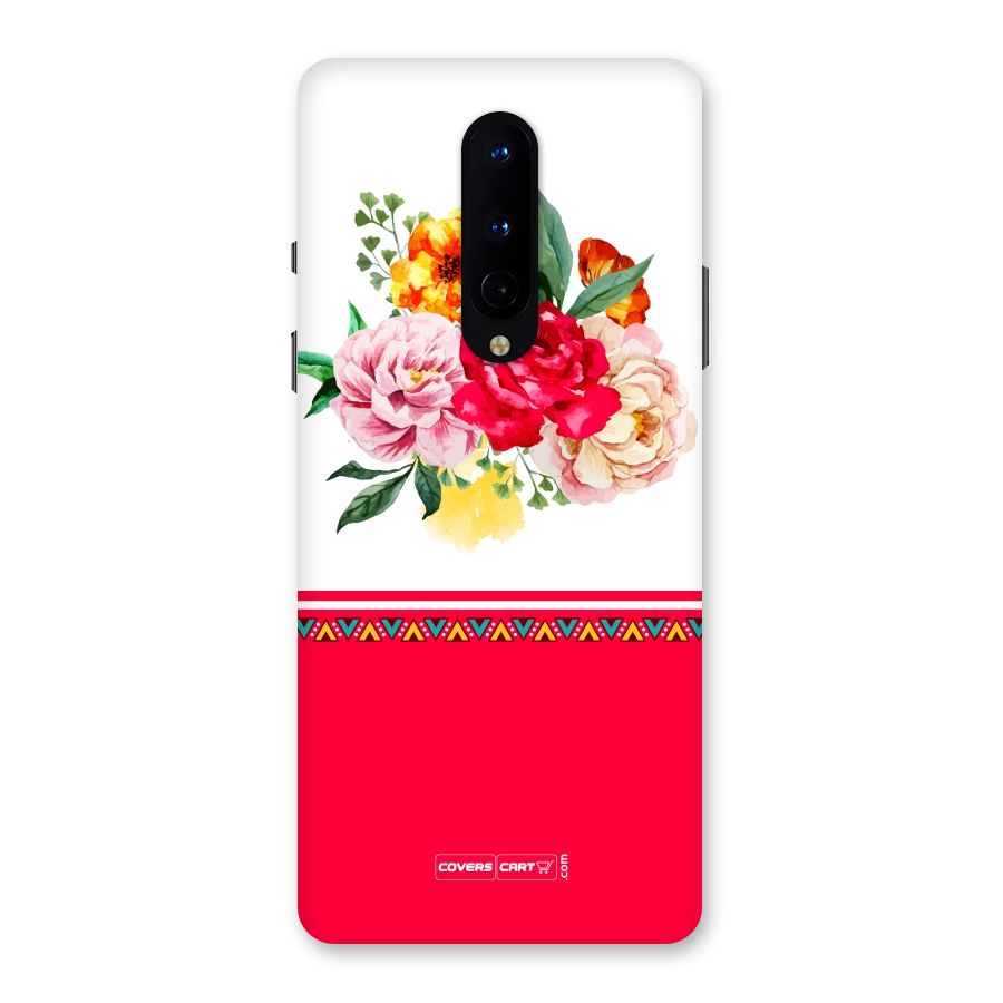 Flower Fusion Back Case for OnePlus 8
