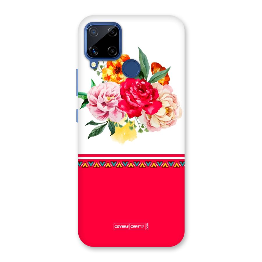 Flower Fusion Back Case for Realme C15