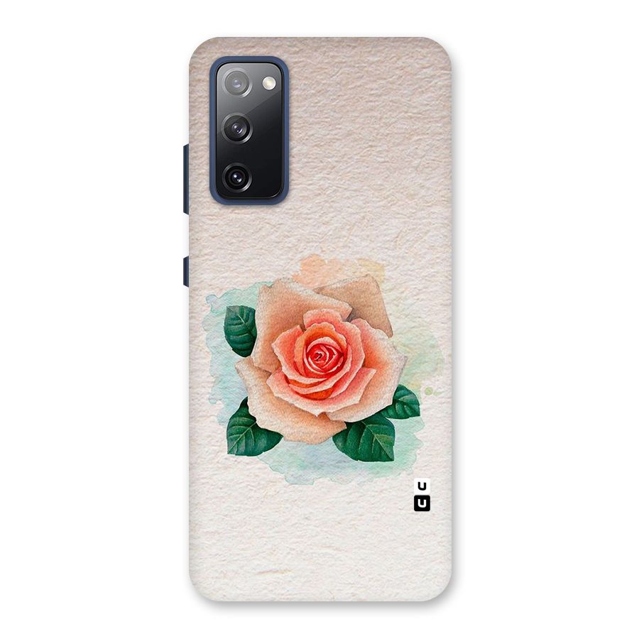 Flower Water Art Back Case for Galaxy S20 FE
