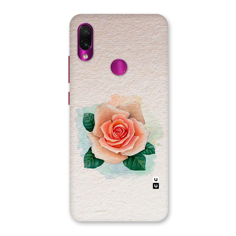 Flower Water Art Back Case for Redmi Note 7 Pro
