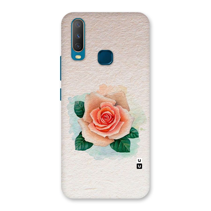 Flower Water Art Back Case for Vivo U10