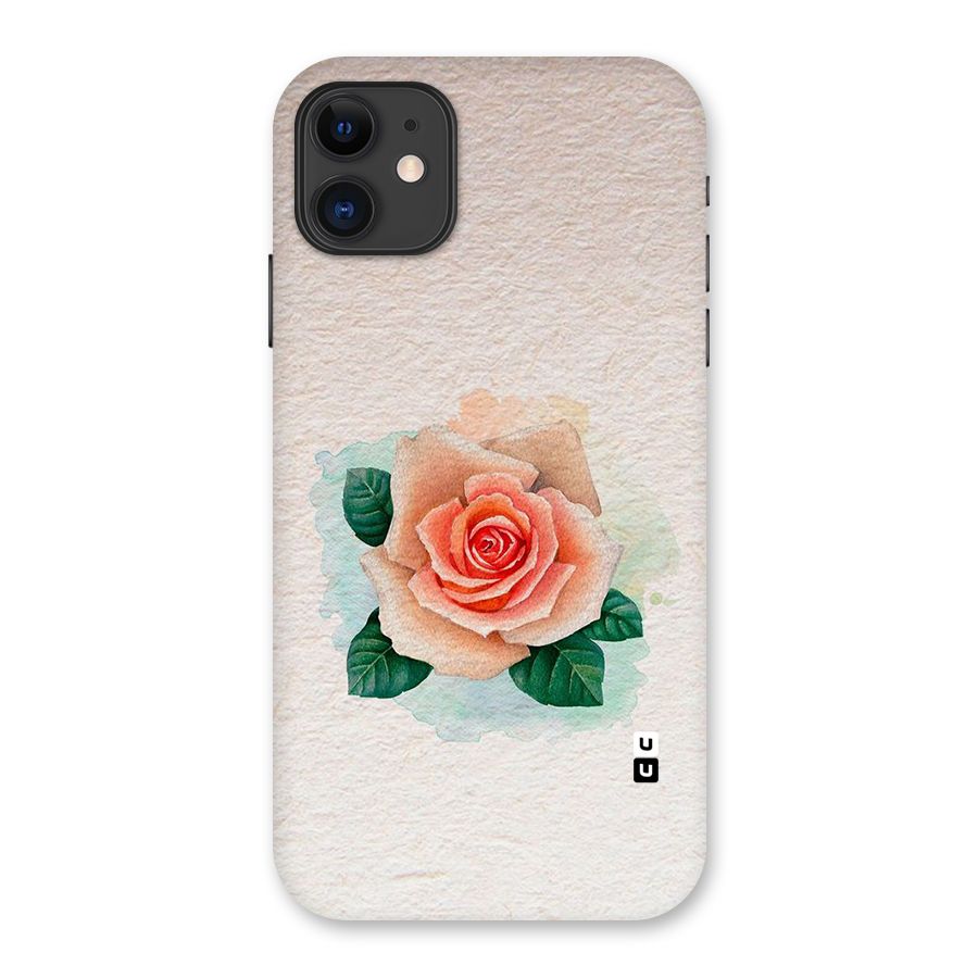 Flower Water Art Back Case for iPhone 11