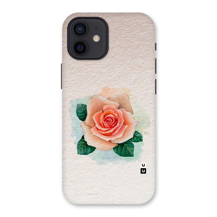 Flower Water Art Back Case for iPhone 12