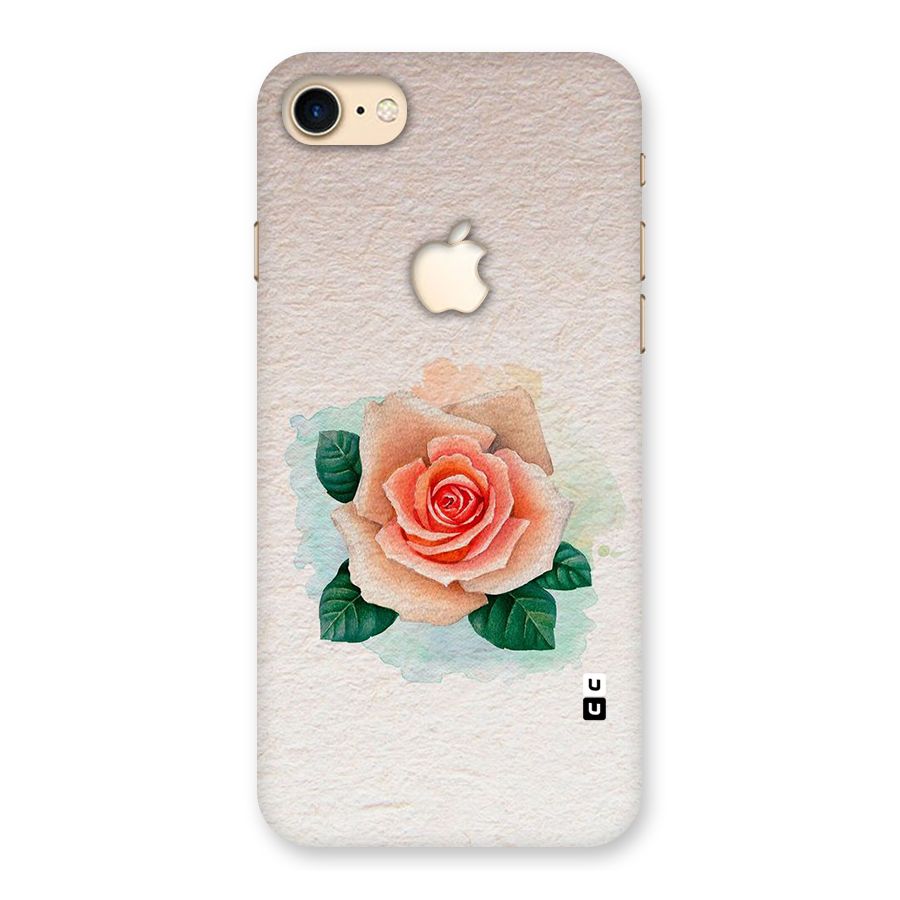 Flower Water Art Back Case for iPhone 7 Apple Cut
