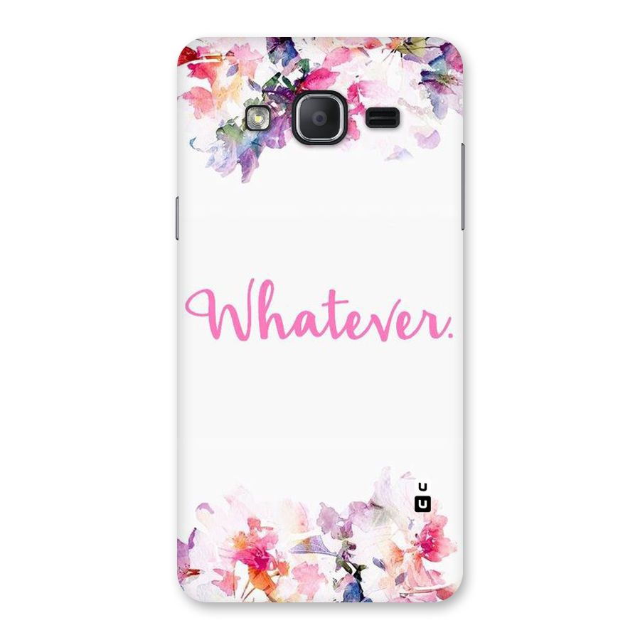 Flower Whatever Back Case for Galaxy On7 2015