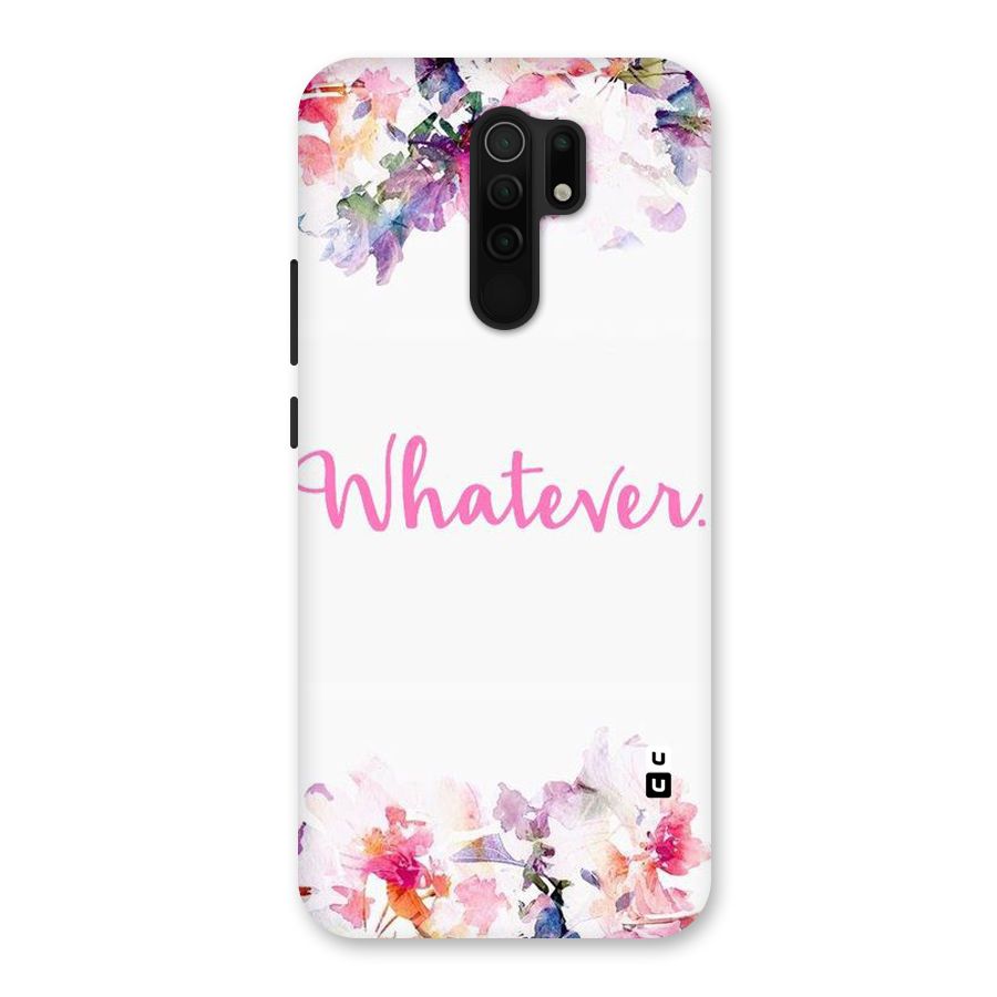 Flower Whatever Back Case for Poco M2