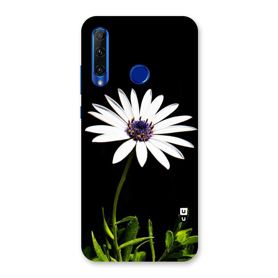 Flower White Spring Back Case for Honor 20i