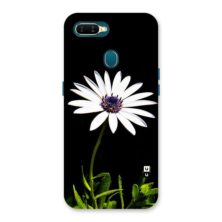 Flower White Spring Back Case for Oppo A11k