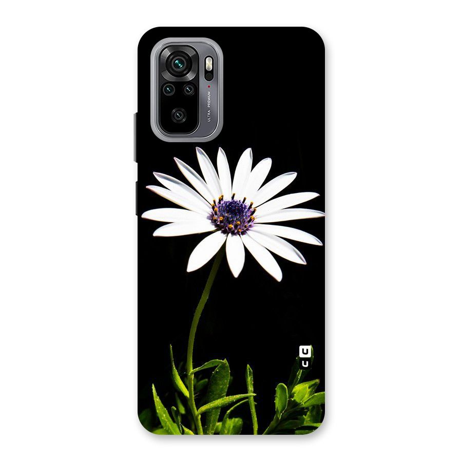 Flower White Spring Back Case for Redmi Note 10