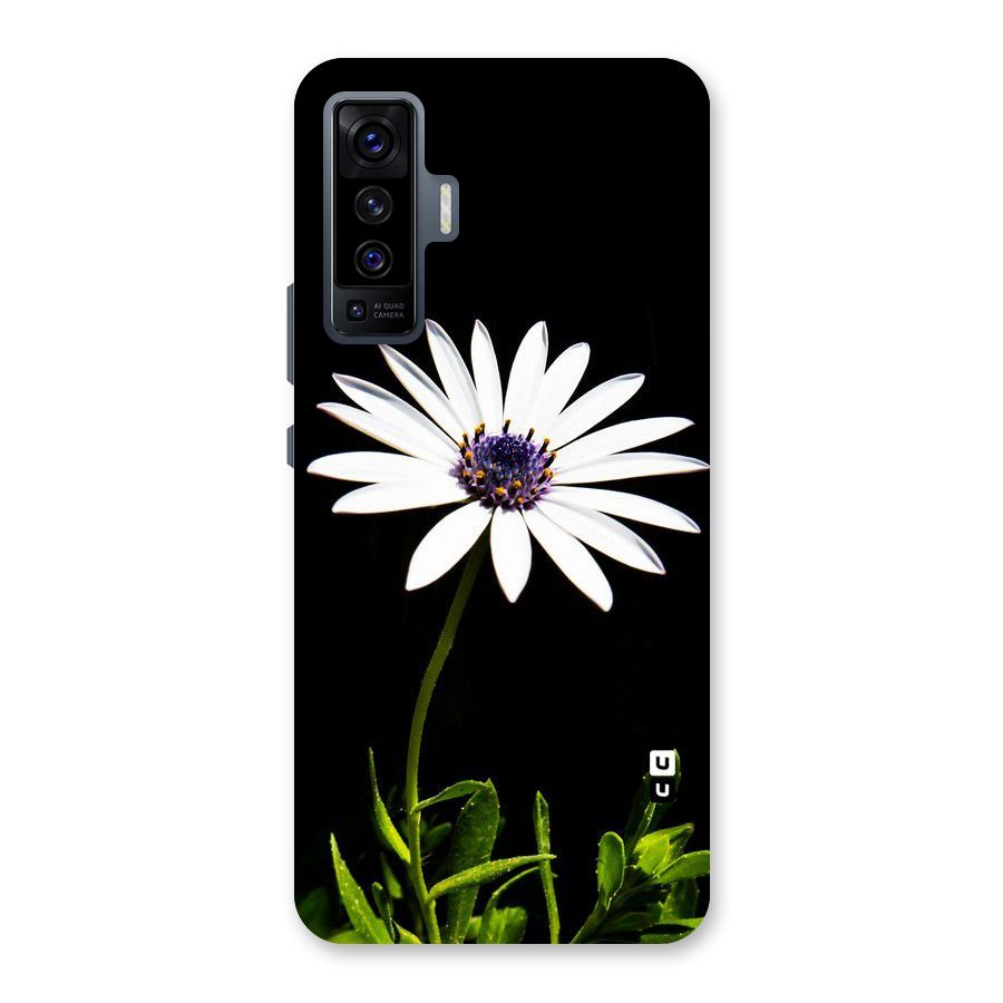 Flower White Spring Back Case for Vivo X50
