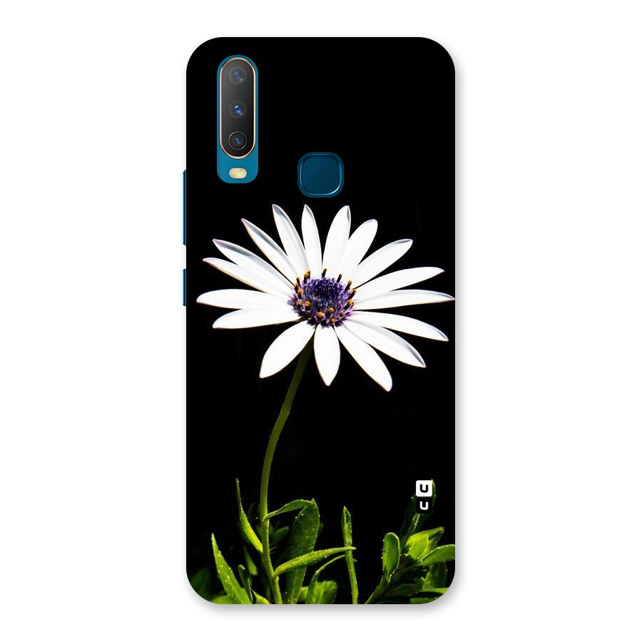 Flower White Spring Back Case for Vivo Y17