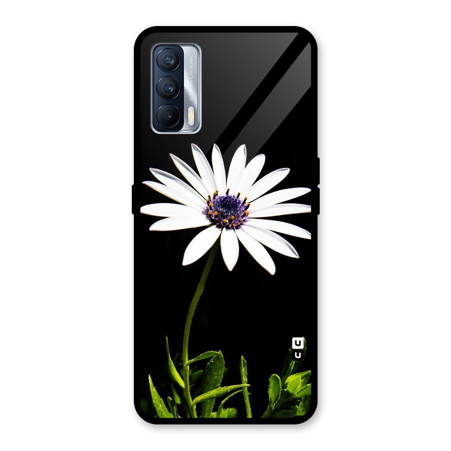 Flower White Spring Glass Back Case for Realme X7