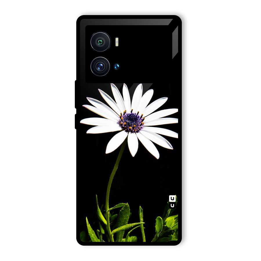 Flower White Spring Glass Back Case for Vivo iQOO 9 Pro