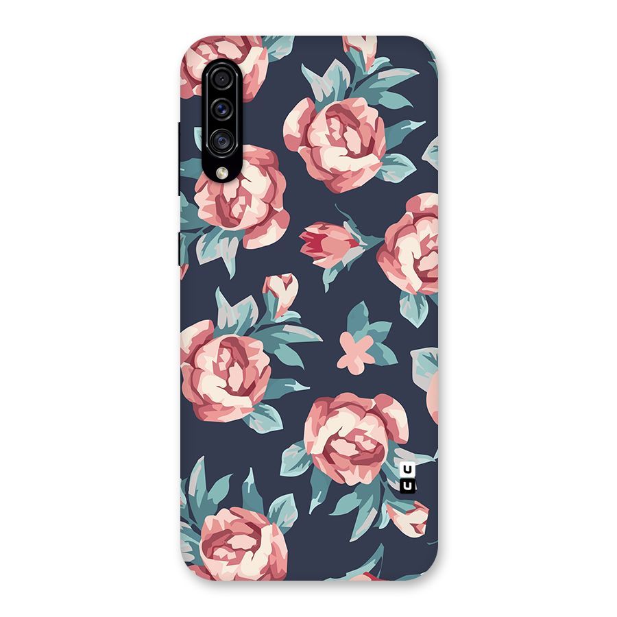 Flowers Painting Back Case for Galaxy A30s
