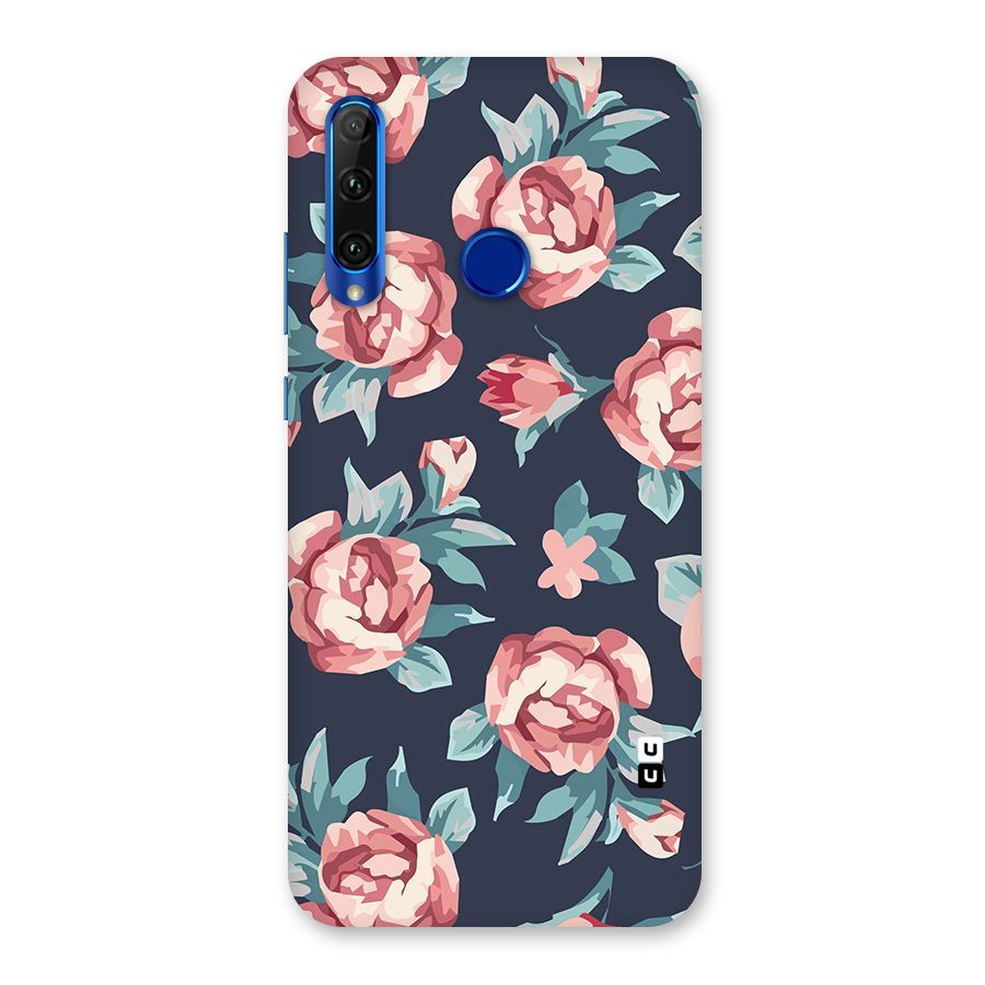 Flowers Painting Back Case for Honor 20i
