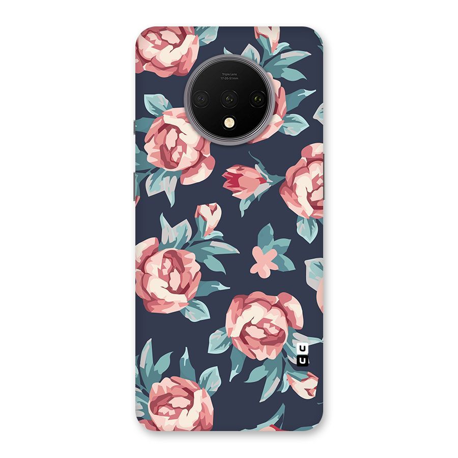 Flowers Painting Back Case for OnePlus 7T
