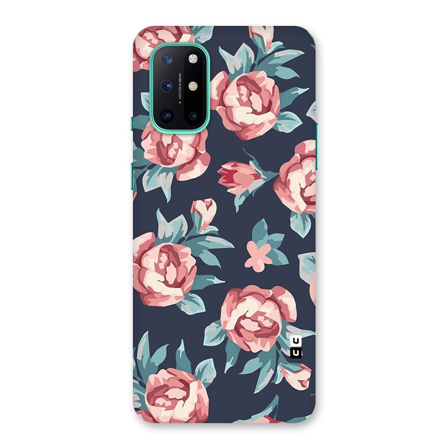 Flowers Painting Back Case for OnePlus 8T