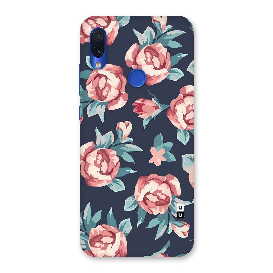 Flowers Painting Back Case for Redmi Note 7