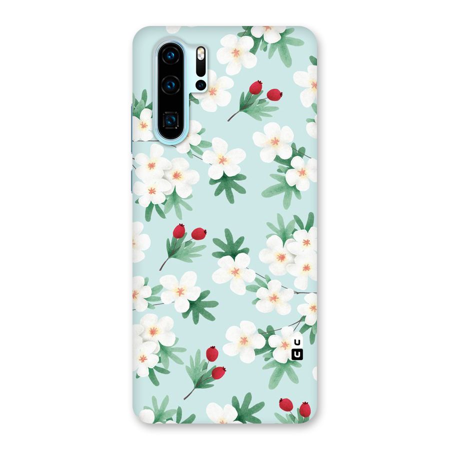 Flowers Pastel Back Case for Huawei P30 Pro