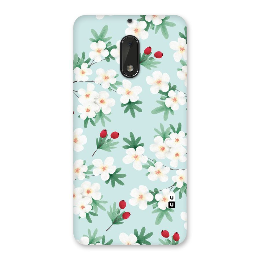 Flowers Pastel Back Case for Nokia 6