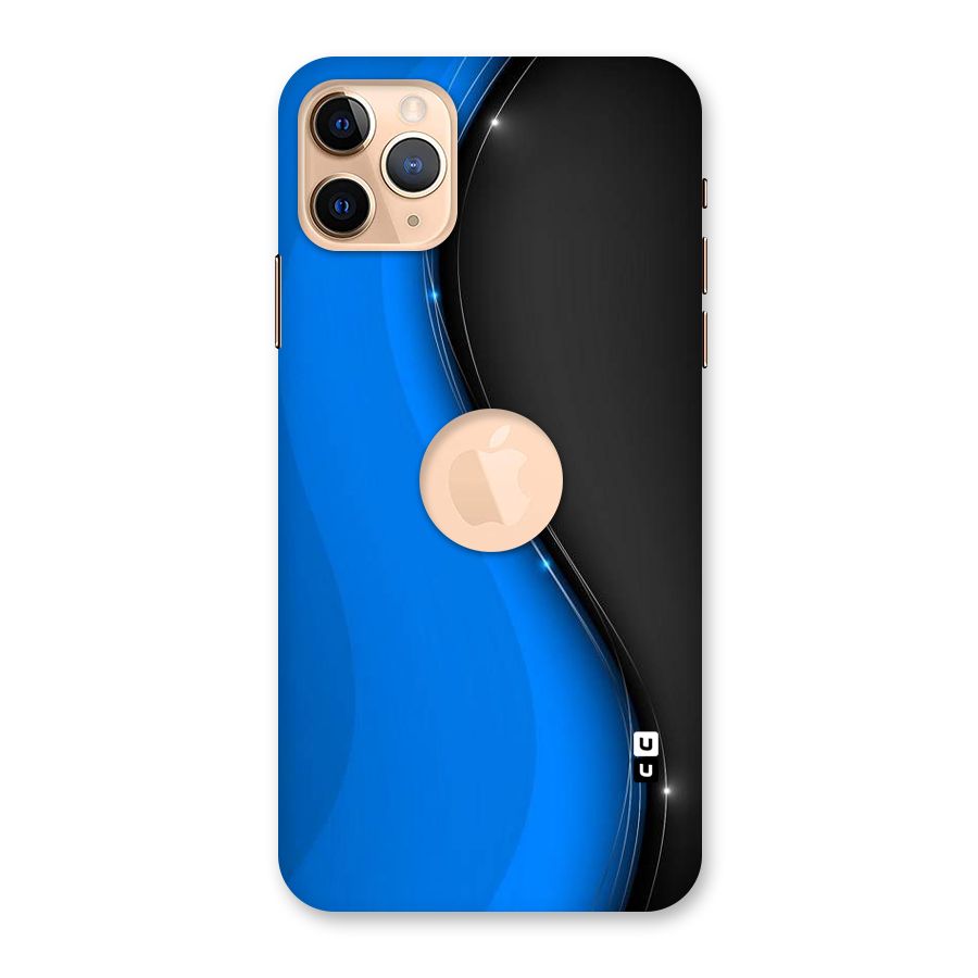 Flowing Colors Back Case for iPhone 11 Pro Max Logo Cut