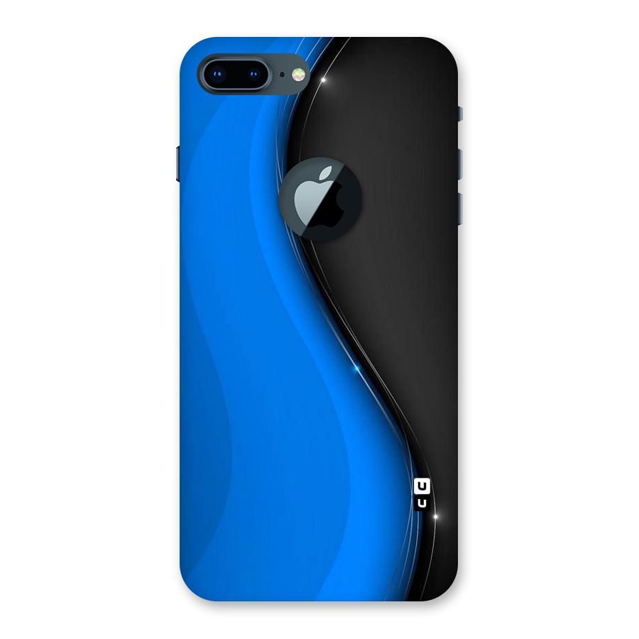 Flowing Colors Back Case for iPhone 7 Plus Logo Cut