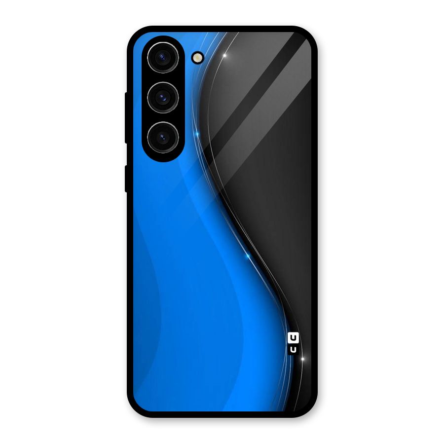 Flowing Colors Glass Back Case for Galaxy S23 Plus