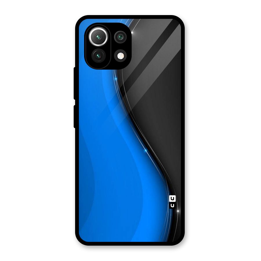 Flowing Colors Glass Back Case for Mi 11 Lite NE 5G
