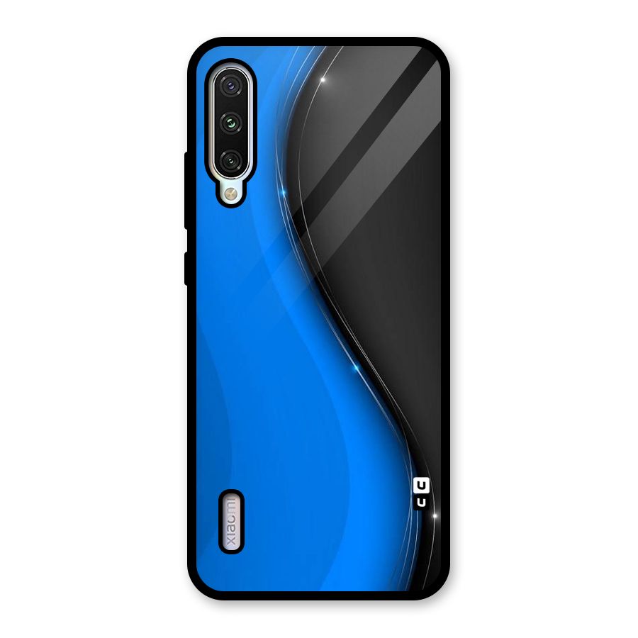 Flowing Colors Glass Back Case for Mi A3