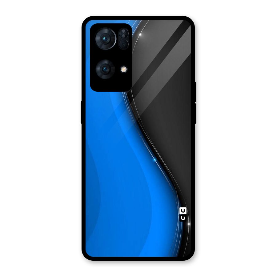 Flowing Colors Glass Back Case for Oppo Reno7 Pro 5G
