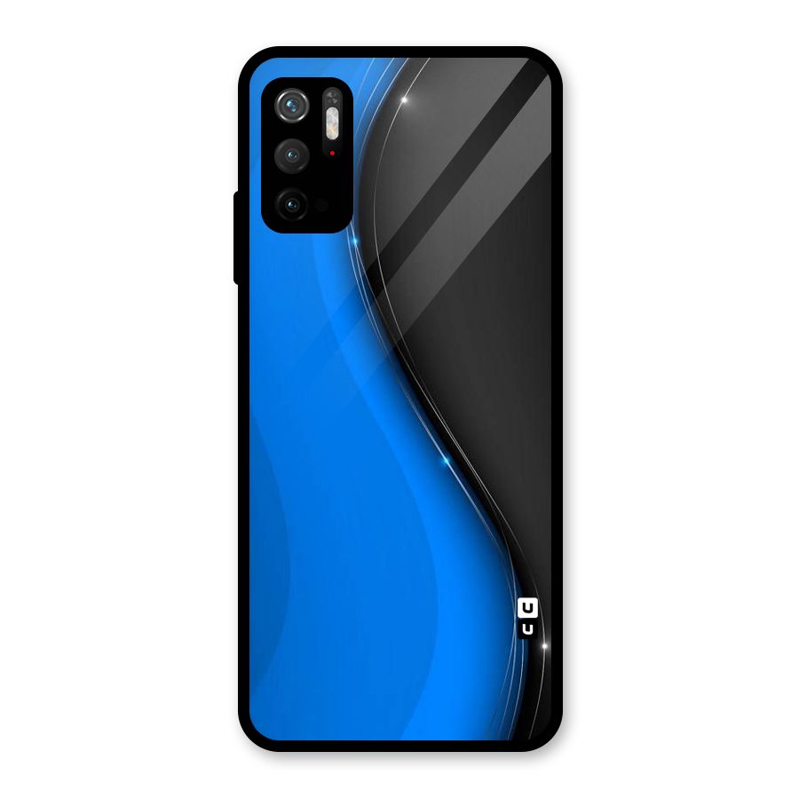 Flowing Colors Glass Back Case for Poco M3 Pro 5G