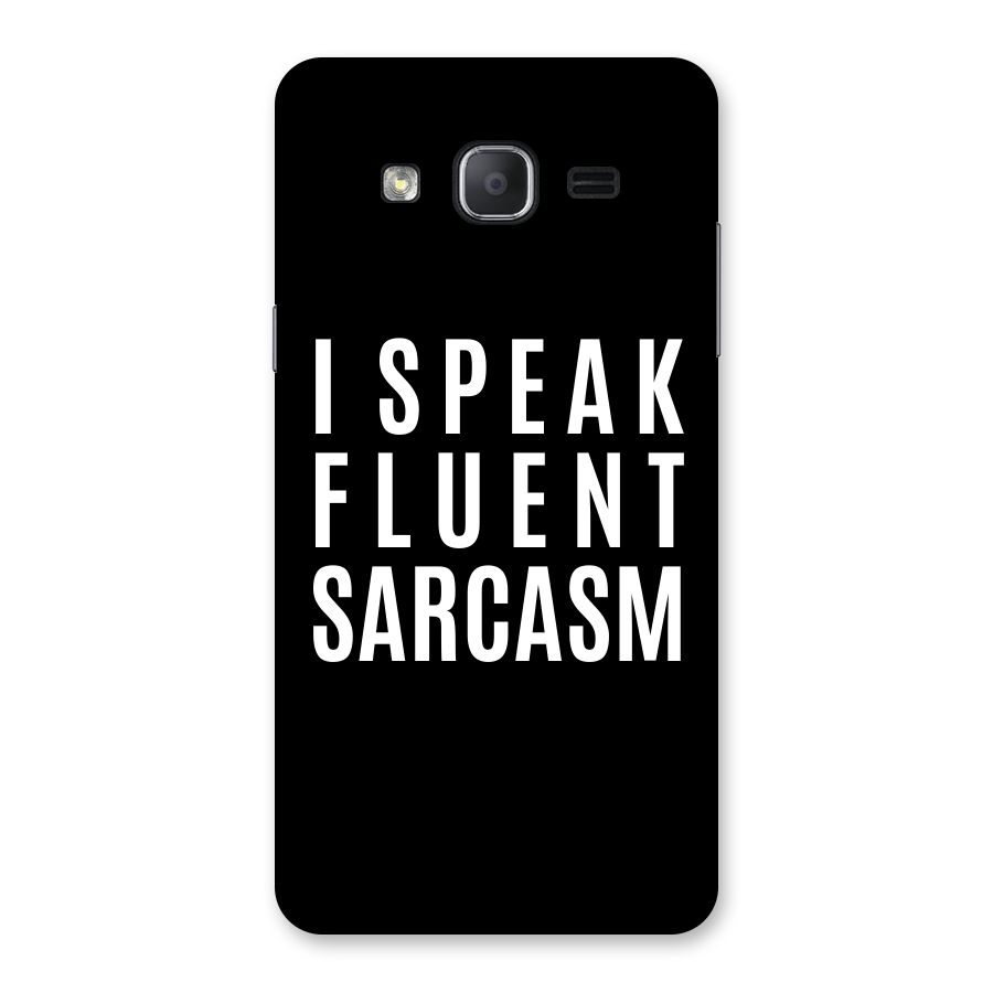 Fluent Sarcasm Back Case for Galaxy On7 2015