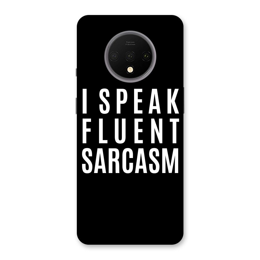 Fluent Sarcasm Back Case for OnePlus 7T