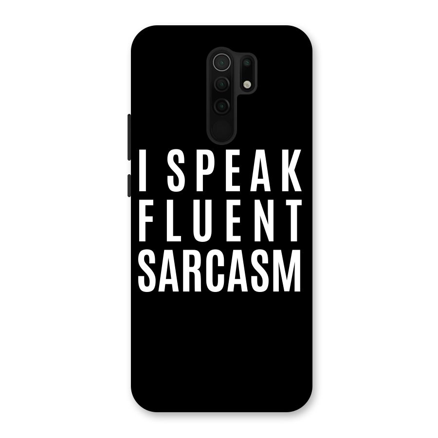 Fluent Sarcasm Back Case for Poco M2