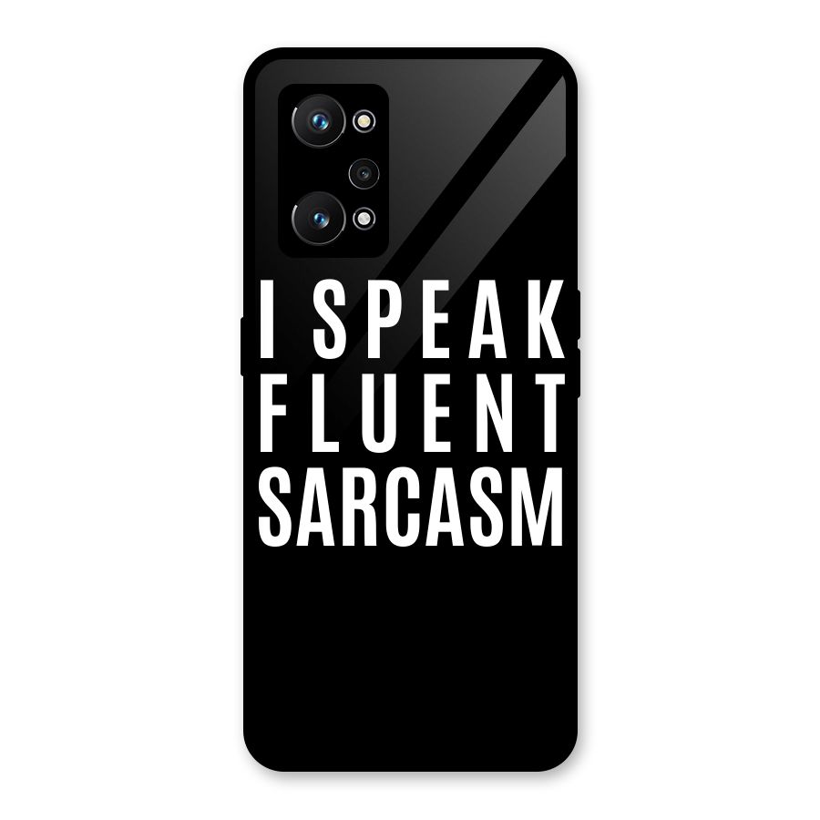 Fluent Sarcasm Glass Back Case for Realme GT Neo 3T