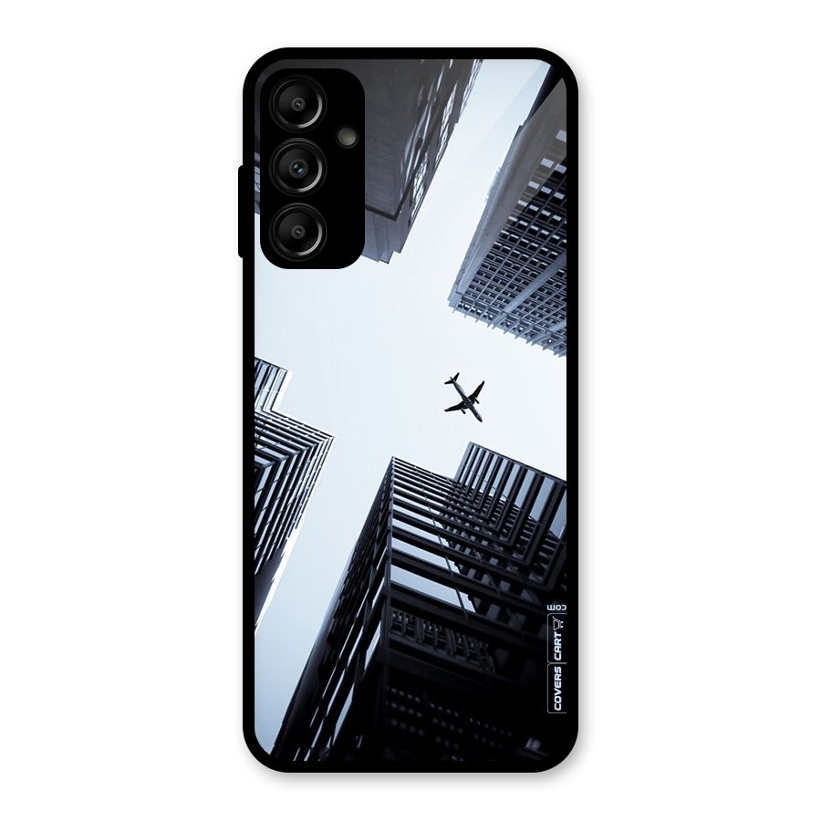 Fly Perspective Glass Back Case for Galaxy A14 5G