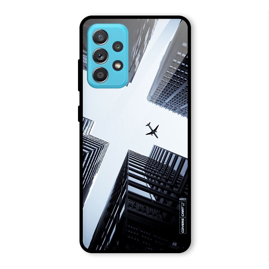 Fly Perspective Glass Back Case for Galaxy A52