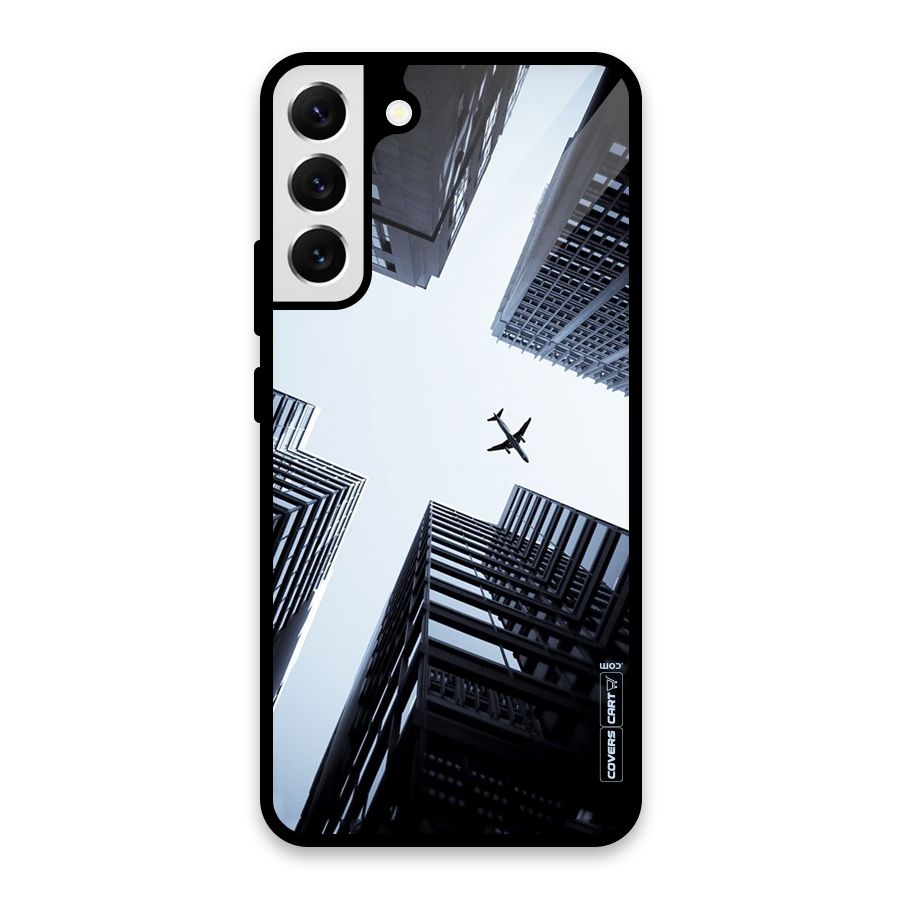 Fly Perspective Glass Back Case for Galaxy S22 Plus 5G