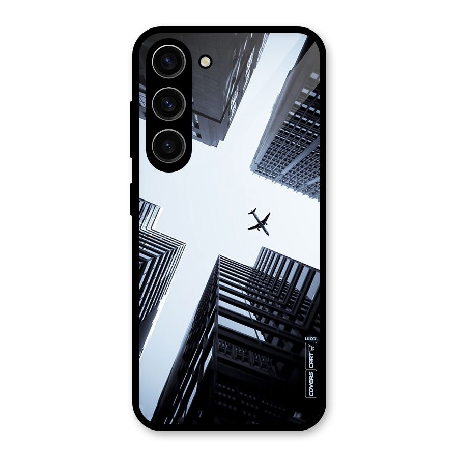 Fly Perspective Glass Back Case for Galaxy S23