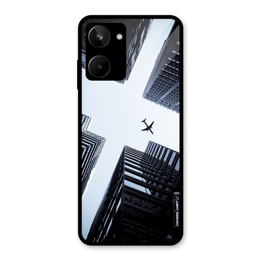 Fly Perspective Glass Back Case for Realme 10