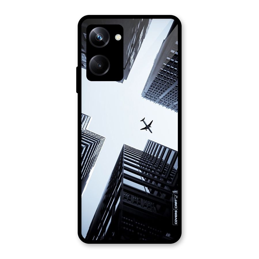 Fly Perspective Glass Back Case for Realme 10 Pro