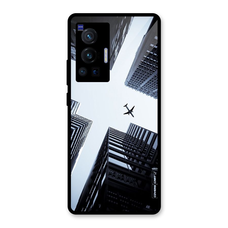 Fly Perspective Glass Back Case for Vivo X70 Pro