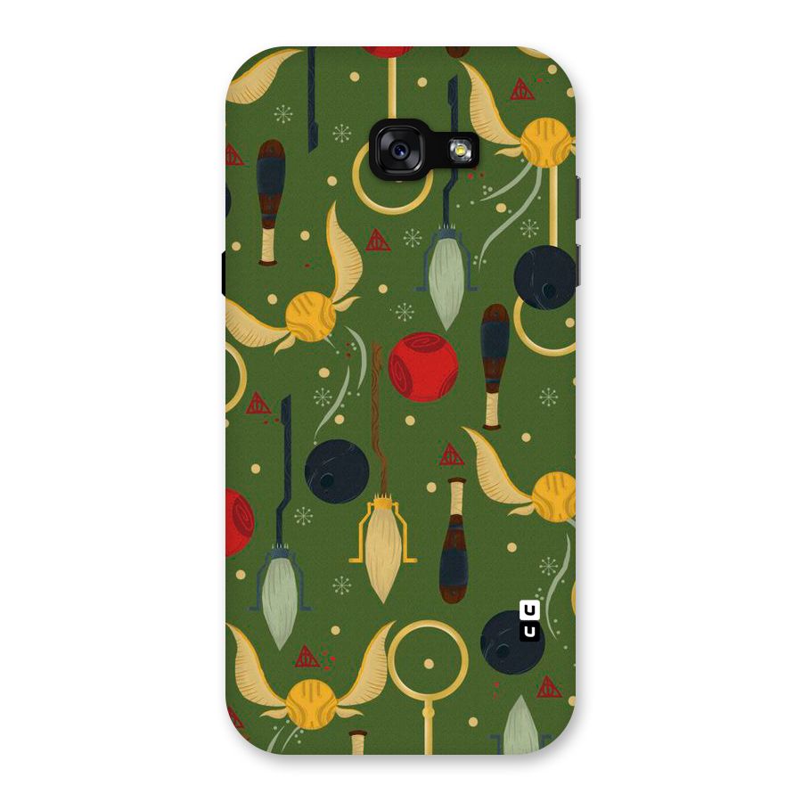 Flying Ball Pattern Back Case for Galaxy A7 (2017)