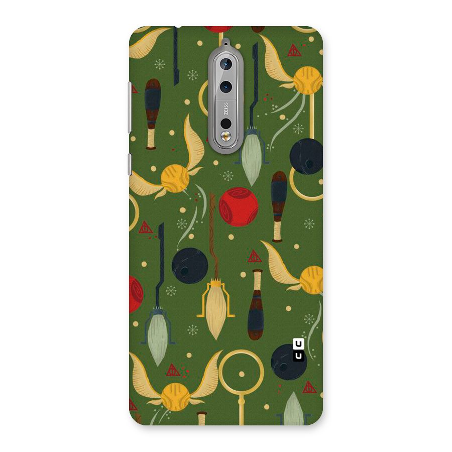 Flying Ball Pattern Back Case for Nokia 8