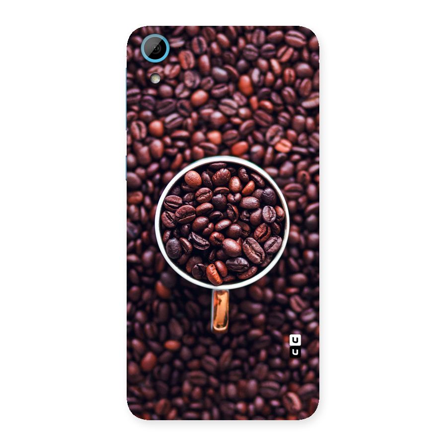 Focus Coffee Beans Back Case for HTC Desire 826