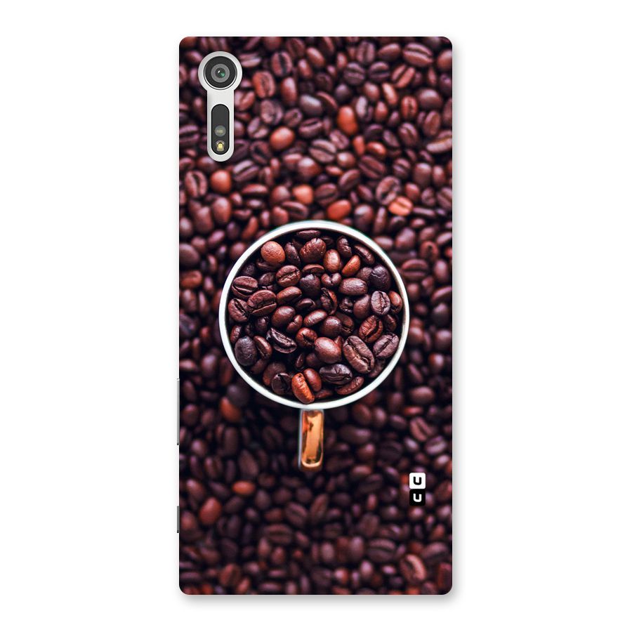Focus Coffee Beans Back Case for Xperia XZ