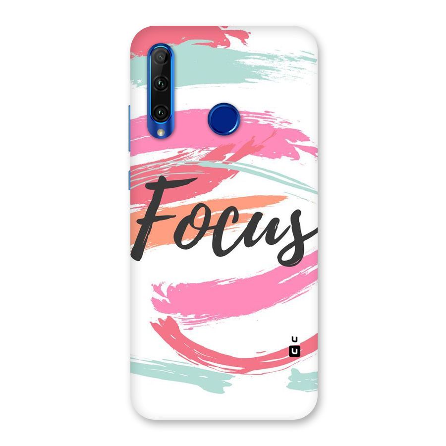 Focus Colours Back Case for Honor 20i